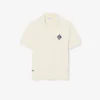 Sweter z kołnierzem Polo i naszywką „Made in France”