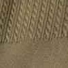 Sweter z kołnierzem Polo z dzianiny typu cable z kolekcji Runway