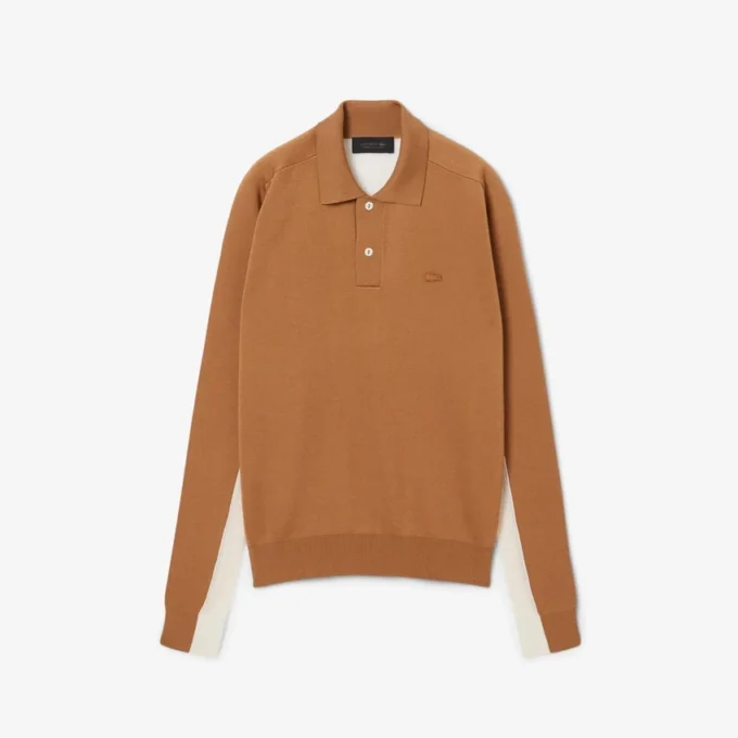 Sweter z kołnierzem Polo z mieszanki wełny z kolekcji Runway Sweter z kołnierzem Polo z mieszanki wełny z kolekcji Runway