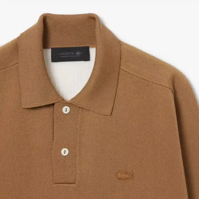 Sweter z kołnierzem Polo z mieszanki wełny z kolekcji Runway Sweter z kołnierzem Polo z mieszanki wełny z kolekcji Runway