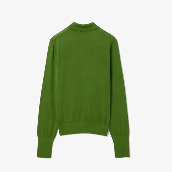 Sweter z kołnierzem Polo z wełny merynosowej z kolekcji Runway Sweter z kołnierzem Polo z wełny merynosowej z kolekcji Runway