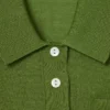 Sweter z kołnierzem Polo z wełny merynosowej z kolekcji Runway Sweter z kołnierzem Polo z wełny merynosowej z kolekcji Runway