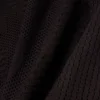 Sweter z nadrukiem o luźnym kroju i krótkich rękawach