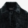 Sweter z weluru z kołnierzem Polo z kolekcji Runway Sweter z weluru z kołnierzem Polo z kolekcji Runway