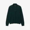 Sweter z wełny merynosowej z kołnierzem Polo z kolekcji Runway