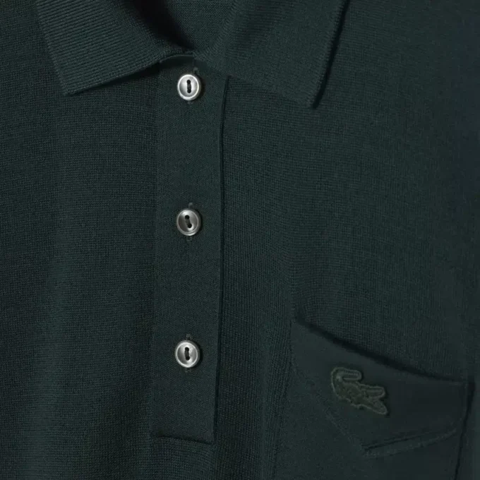 Sweter z wełny merynosowej z kołnierzem Polo z kolekcji Runway