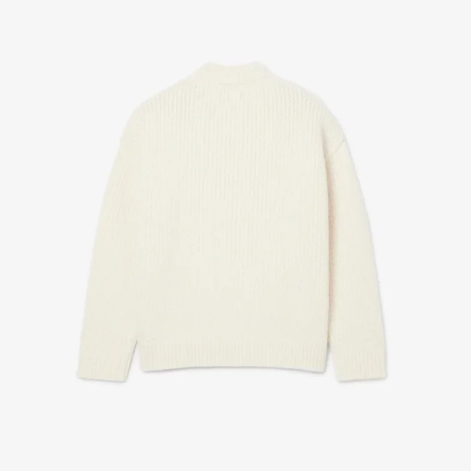 Sweter z wełny z haftowaną naszywką z kolekcji Runway