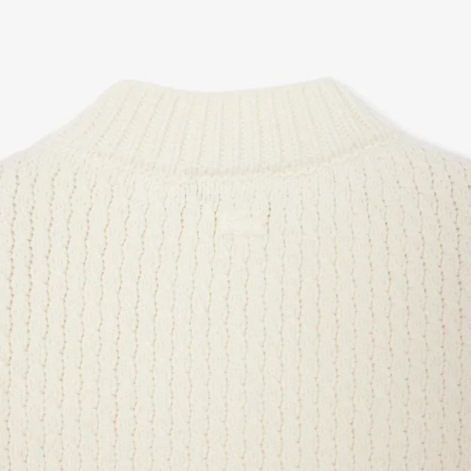 Sweter z wełny z haftowaną naszywką z kolekcji Runway