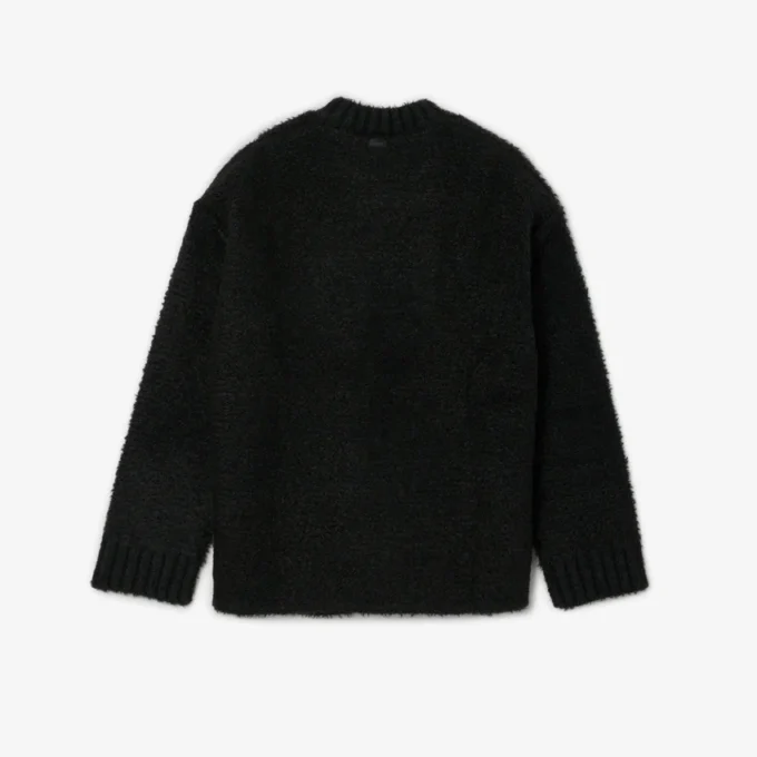 Sweter z wzorem krokodyla w stylu z wybiegu