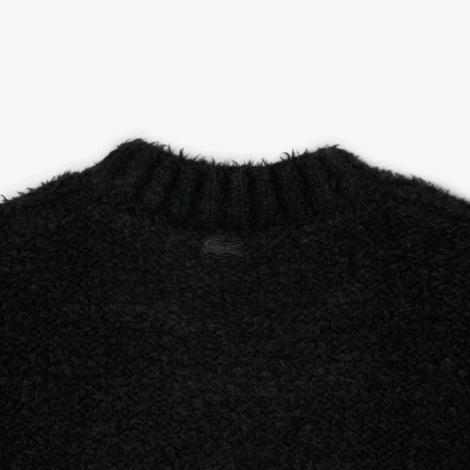 Sweter z wzorem krokodyla w stylu z wybiegu