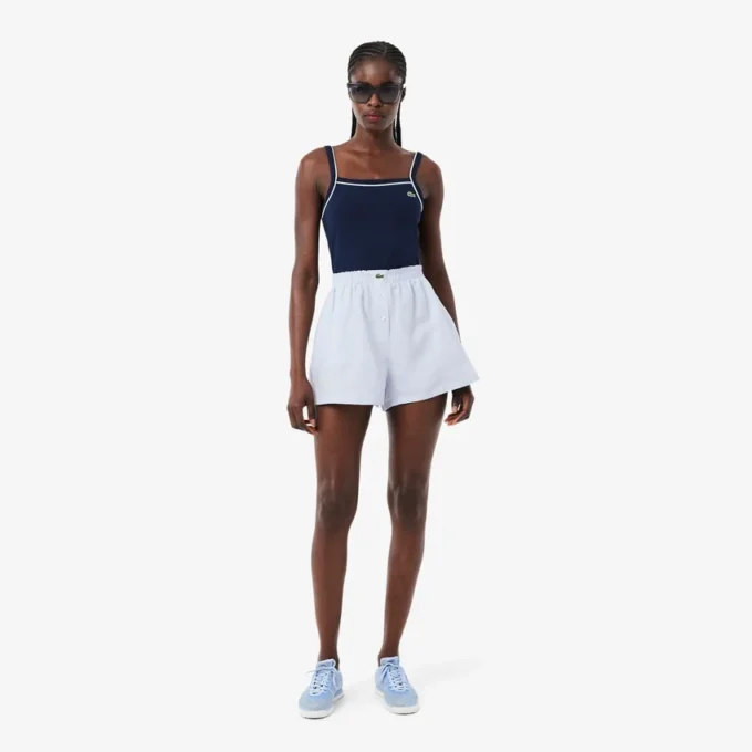 Szorty oversize z mieszanki lnu The Blend Szorty oversize z mieszanki lnu The Blend