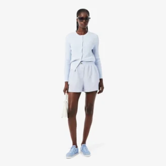 Szorty oversize z mieszanki lnu The Blend