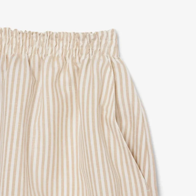 Szorty oversize z mieszanki lnu The Blend Szorty oversize z mieszanki lnu The Blend