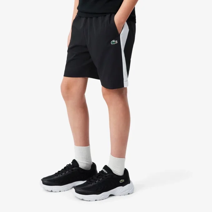 Szorty sportowe w stylu colorblock