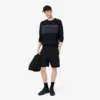 Szorty z polaru o regularnym kroju w stylu colorblock Szorty z polaru o regularnym kroju w stylu colorblock