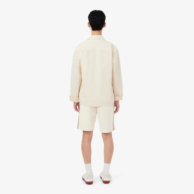 Szorty z polaru o regularnym kroju w stylu colorblock Szorty z polaru o regularnym kroju w stylu colorblock