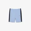 Szorty z polaru o regularnym kroju w stylu colorblock Szorty z polaru o regularnym kroju w stylu colorblock