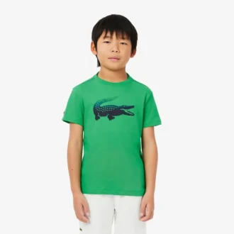 T-shirt dziecięcy Lacoste X Daniil Medvedev Ultra Dry