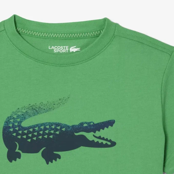 T-shirt dziecięcy Lacoste X Daniil Medvedev Ultra Dry