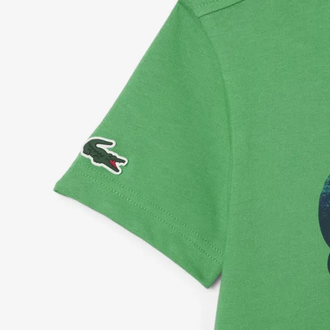 T-shirt dziecięcy Lacoste X Daniil Medvedev Ultra Dry