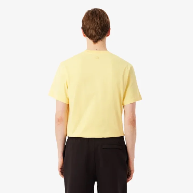 T-shirt o klasycznym kroju z dużą naszywką T-shirt o klasycznym kroju z dużą naszywką