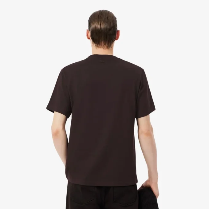 T-shirt o klasycznym kroju z dużą naszywką T-shirt o klasycznym kroju z dużą naszywką