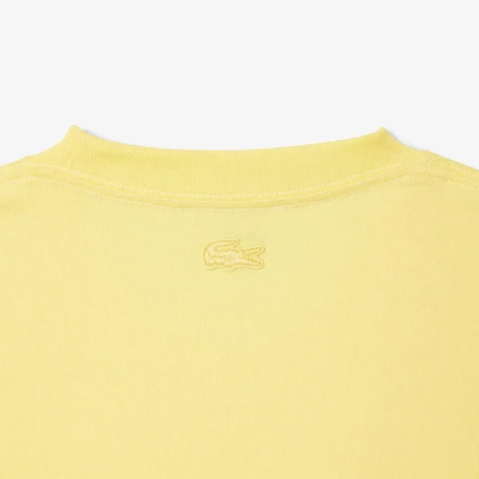 T-shirt o klasycznym kroju z dużą naszywką T-shirt o klasycznym kroju z dużą naszywką