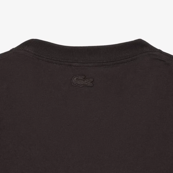 T-shirt o klasycznym kroju z dużą naszywką T-shirt o klasycznym kroju z dużą naszywką