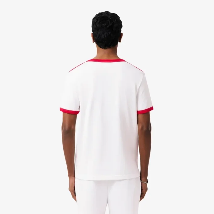 T-shirt z grubej bawełny z detalem w postaci kieszeni T-shirt z grubej bawełny z detalem w postaci kieszeni