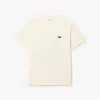T-shirt z grubej bawełny z nadrukiem T-shirt z grubej bawełny z nadrukiem