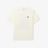 T-shirt z grubej bawełny z nadrukiem T-shirt z grubej bawełny z nadrukiem