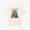 T-shirt z grubej bawełny z nadrukiem T-shirt z grubej bawełny z nadrukiem