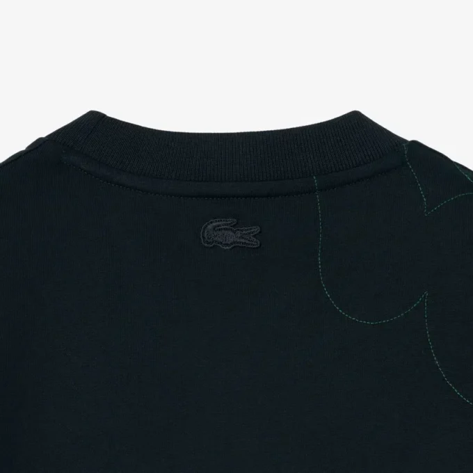 T-shirt z haftowanym krokodylem z kolekcji Runway T-shirt z haftowanym krokodylem z kolekcji Runway