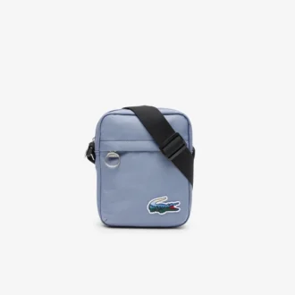 Torba typu satchel z motywem krokodyla w orientacji poziomej