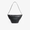 Torebka typu hobo z tłoczonej skóry Maheki Torebka typu hobo z tłoczonej skóry Maheki
