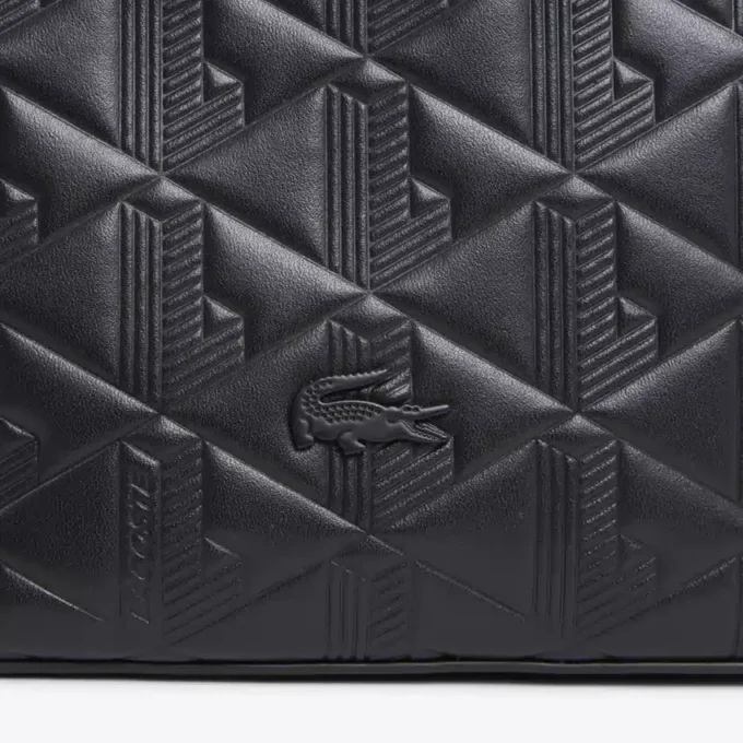 Torebka typu hobo z tłoczonej skóry Maheki Torebka typu hobo z tłoczonej skóry Maheki
