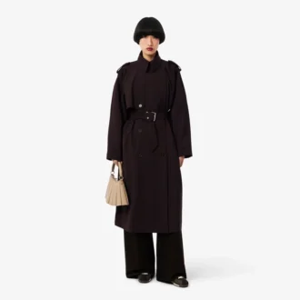 Trencz oversize z mieszanki wełny The Blend
