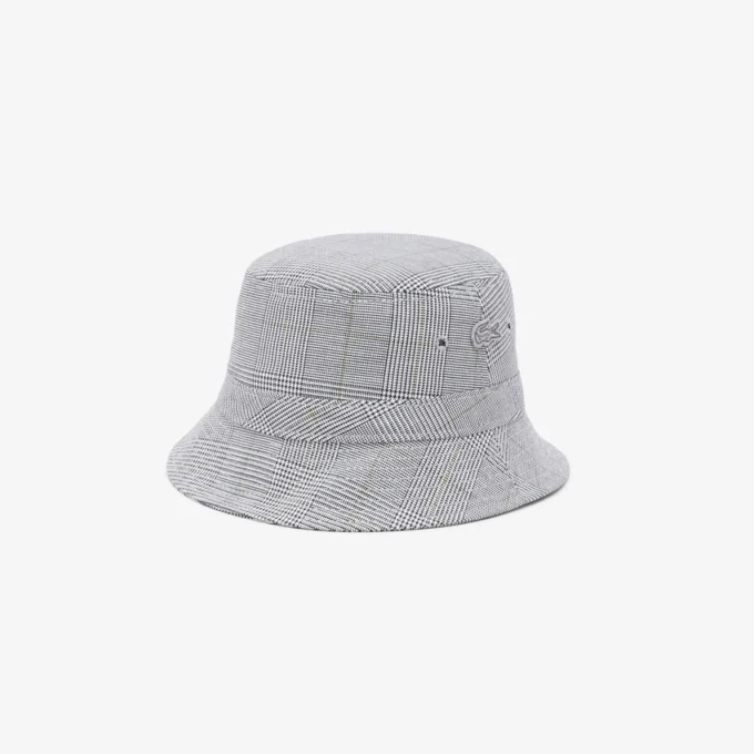 Unisexowa bawełniana czapka typu bucket z dwustronną kratą Unisexowa bawełniana czapka typu bucket z dwustronną kratą