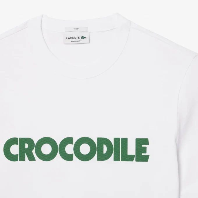 Unisexowa bawełniana koszulka T-shirt z nadrukiem Unisexowa bawełniana koszulka T-shirt z nadrukiem