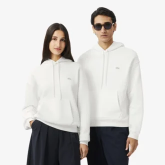 Unisexowa bluza z kapturem z grubej dzianiny polarowej