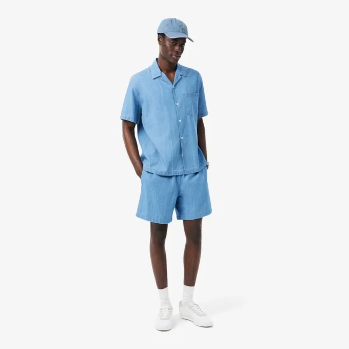 Unisexowa czapka z bawełnianego denimu Unisexowa czapka z bawełnianego denimu
