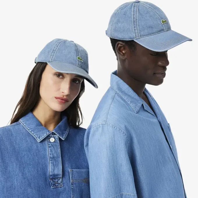 Unisexowa czapka z bawełnianego denimu Unisexowa czapka z bawełnianego denimu