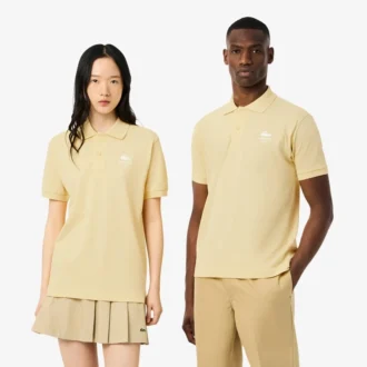 Unisexowa koszulka Polo L.12.12 o klasycznym kroju z charakterystycznym nadrukiem Unisexowa koszulka Polo L.12.12 o klasycznym kroju z charakterystycznym nadrukiem