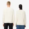 Unisexowy sweter z prążkowanej bawełny z naszywką Unisexowy sweter z prążkowanej bawełny z naszywką