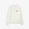 Unisexowy sweter z prążkowanej bawełny z naszywką Unisexowy sweter z prążkowanej bawełny z naszywką