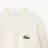 Unisexowy sweter z prążkowanej bawełny z naszywką Unisexowy sweter z prążkowanej bawełny z naszywką