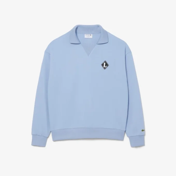 Wyprodukowana we Francji bluza z kołnierzykiem Polo Wyprodukowana we Francji bluza z kołnierzykiem Polo