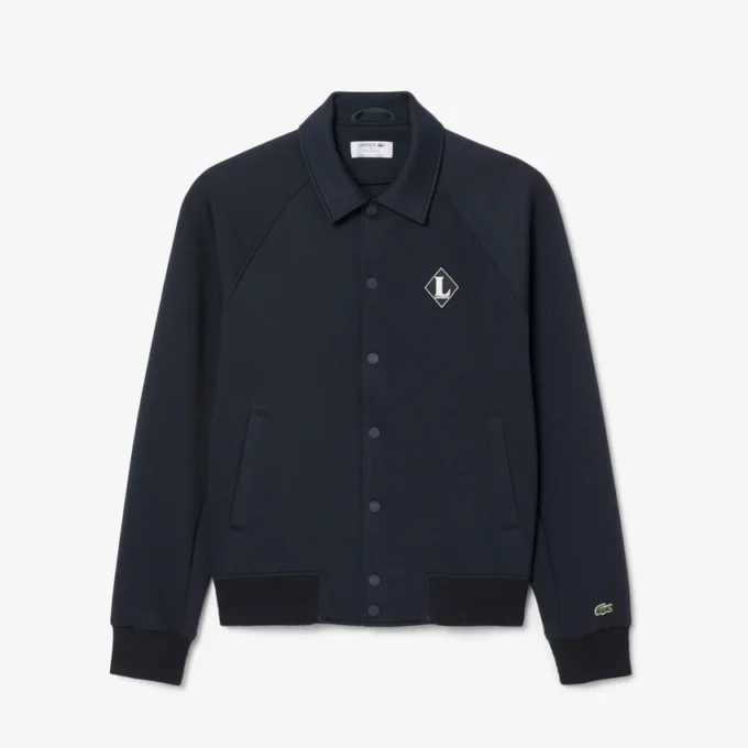 Wyprodukowana we Francji kurtka z naszywką w stylu retro Wyprodukowana we Francji kurtka z naszywką w stylu retro