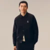 Wyprodukowana we Francji kurtka z naszywką w stylu retro Wyprodukowana we Francji kurtka z naszywką w stylu retro