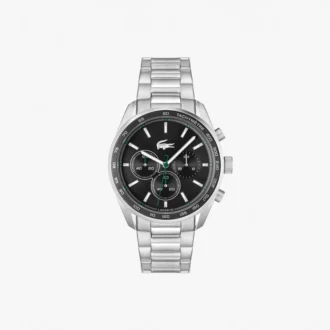 Zegarek chronograf Boston ze stali nierdzewnej